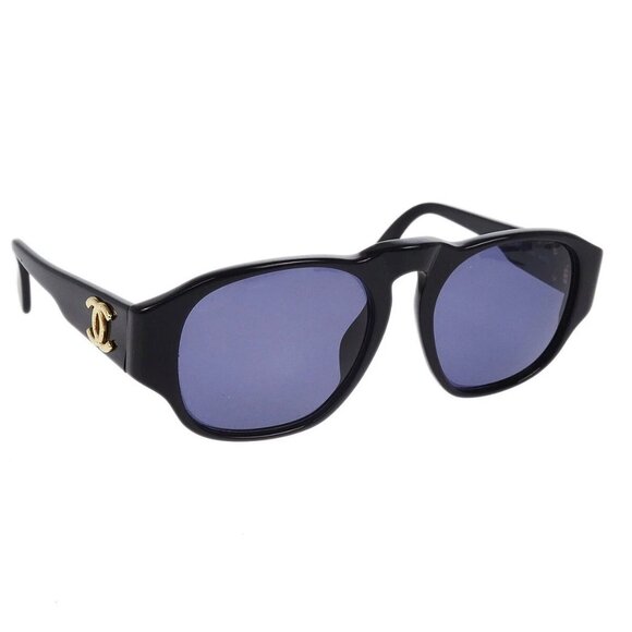 Chanel Sunglasses Eyewear Black Small Good - Picture 2 of 12